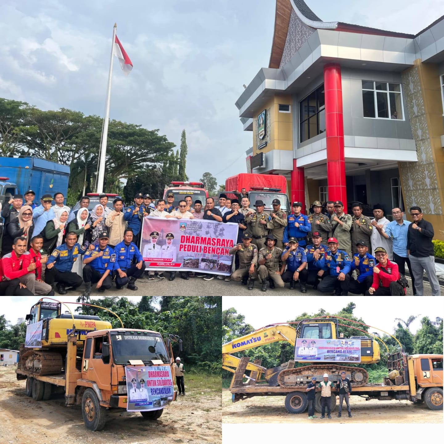 Relawan Dharmasraya Peduli Bencana  Siap Bantu Pemulihan Pascabencana di Sumbar